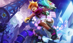 Skin Ezreal Fliperama