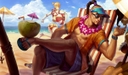 Lee Sin Curtindo o Verão