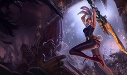 Skin Riven Coelha de Batalha